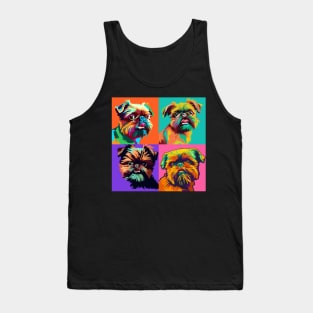 Brussels Griffon Pop Art - Dog Lover Gifts Tank Top